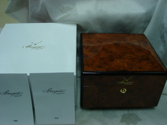 Replica Breguet Watch Box / Brown Wood Boxes Wholesale